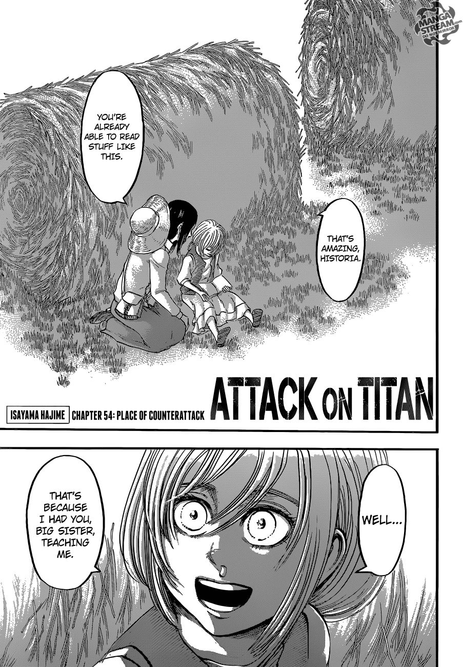 Shingeki no Kyojin Chapter 54 1